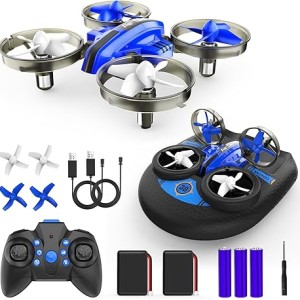 2-in-1 Mini Drone and Car Toy for Kids